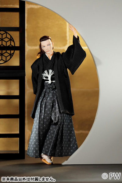 六分の一男子図鑑 袴スタイル・蒼黒 ナイン 完成品ドール