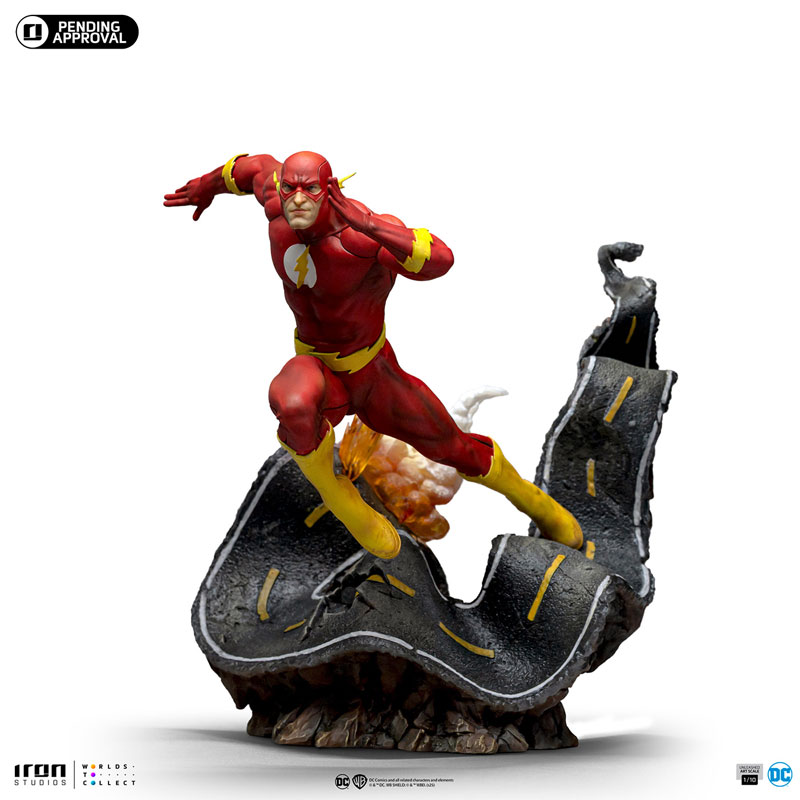 『DC』アイアン・スタジオ スタチュー 1/10 フラッシュ(アンリーシュド)[コミック]