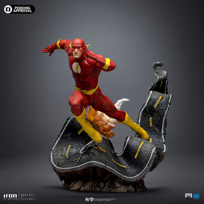 『DC』アイアン・スタジオ スタチュー 1/10 フラッシュ(アンリーシュド)[コミック]