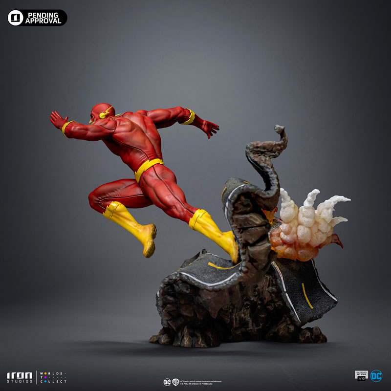 『DC』アイアン・スタジオ スタチュー 1/10 フラッシュ(アンリーシュド)[コミック]