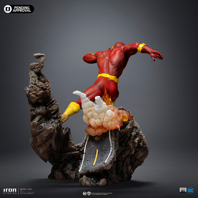 『DC』アイアン・スタジオ スタチュー 1/10 フラッシュ(アンリーシュド)[コミック]