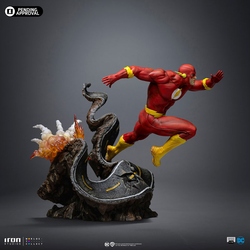 『DC』アイアン・スタジオ スタチュー 1/10 フラッシュ(アンリーシュド)[コミック]