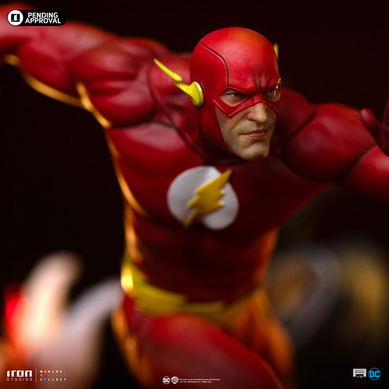 『DC』アイアン・スタジオ スタチュー 1/10 フラッシュ(アンリーシュド)[コミック]