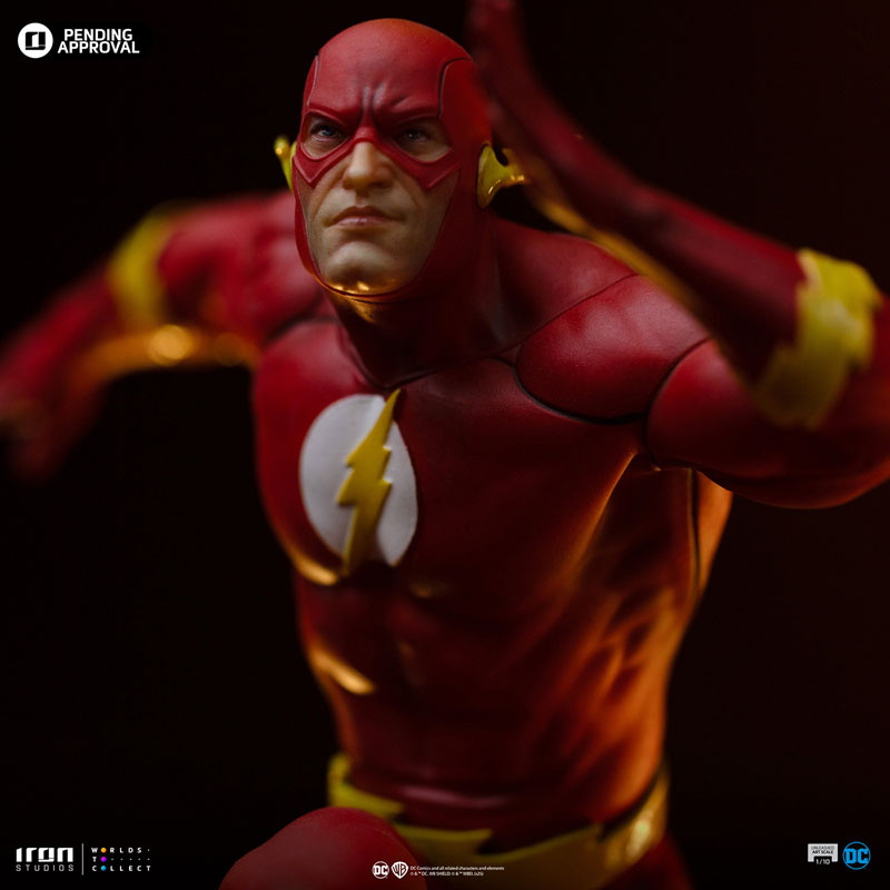 『DC』アイアン・スタジオ スタチュー 1/10 フラッシュ(アンリーシュド)[コミック]