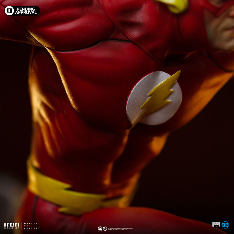 『DC』アイアン・スタジオ スタチュー 1/10 フラッシュ(アンリーシュド)[コミック]