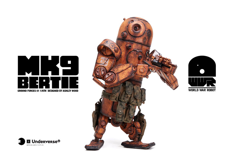 1/6 WORLD WAR ROBOT DESERT ALPHA BERTIE MK9