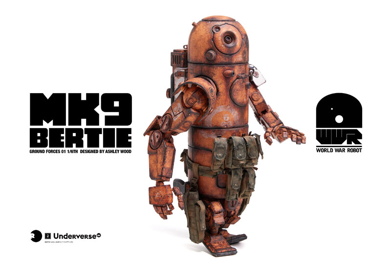 1/6 WORLD WAR ROBOT DESERT ALPHA BERTIE MK9