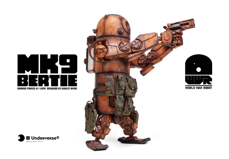 1/6 WORLD WAR ROBOT DESERT ALPHA BERTIE MK9