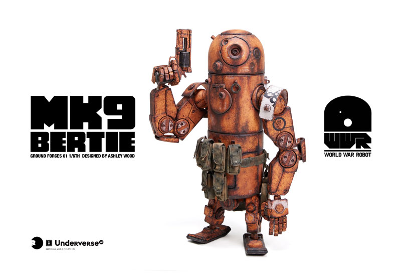 1/6 WORLD WAR ROBOT DESERT ALPHA BERTIE MK9