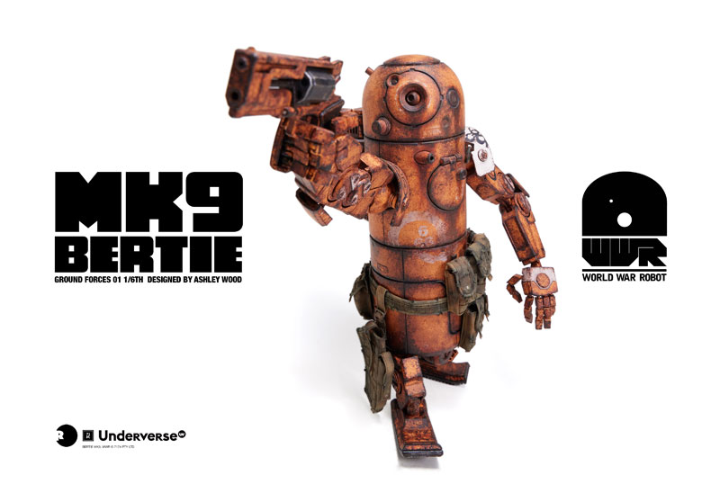1/6 WORLD WAR ROBOT DESERT ALPHA BERTIE MK9