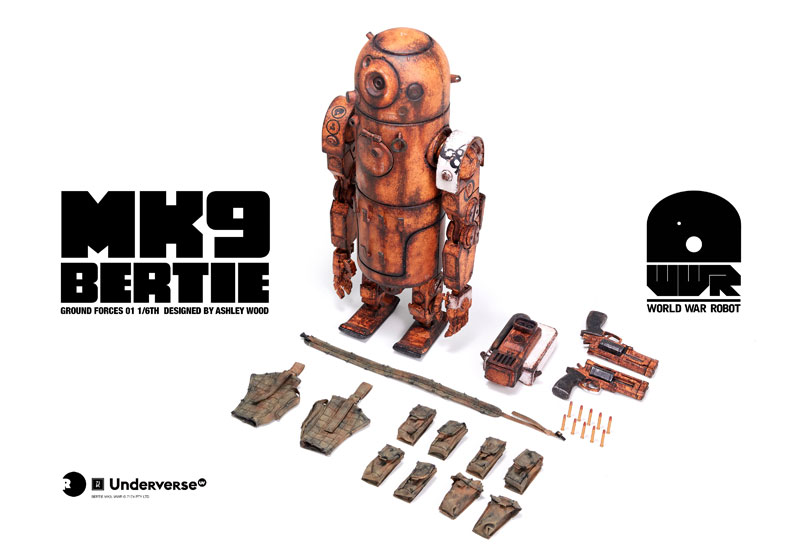 1/6 WORLD WAR ROBOT DESERT ALPHA BERTIE MK9
