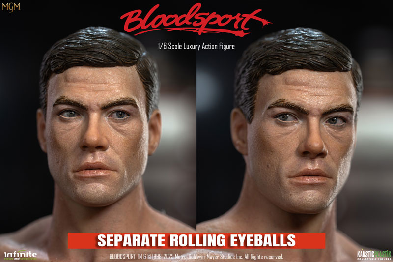 ブラッド・スポーツ/ フランク・デュークス as ジャン=クロード・ヴァン・ダム 1/6 アクションフィギュア
