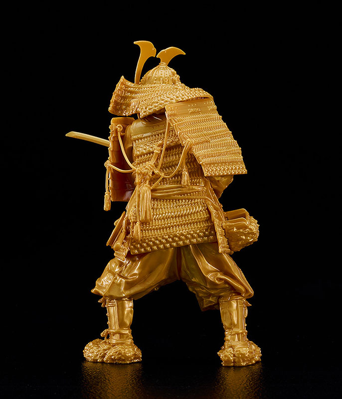 PLAMAX 1/12 鎌倉時代の鎧武者 黄金の装 Gold color edition プラモデル