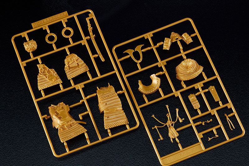 PLAMAX 1/12 鎌倉時代の鎧武者 黄金の装 Gold color edition プラモデル