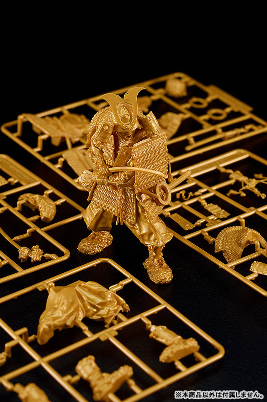 PLAMAX 1/12 鎌倉時代の鎧武者 黄金の装 Gold color edition プラモデル