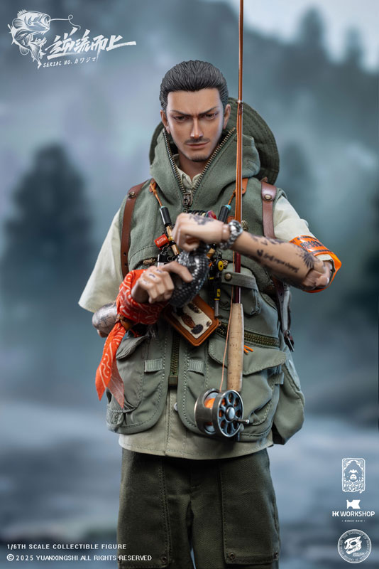 【特典】YUANXINGSHI×HK WORKSHOP×GRAYSON 聚潮(ジュ チャオ)シリーズ 遡行JC-010 川島 1/6スケール可動フィギュア