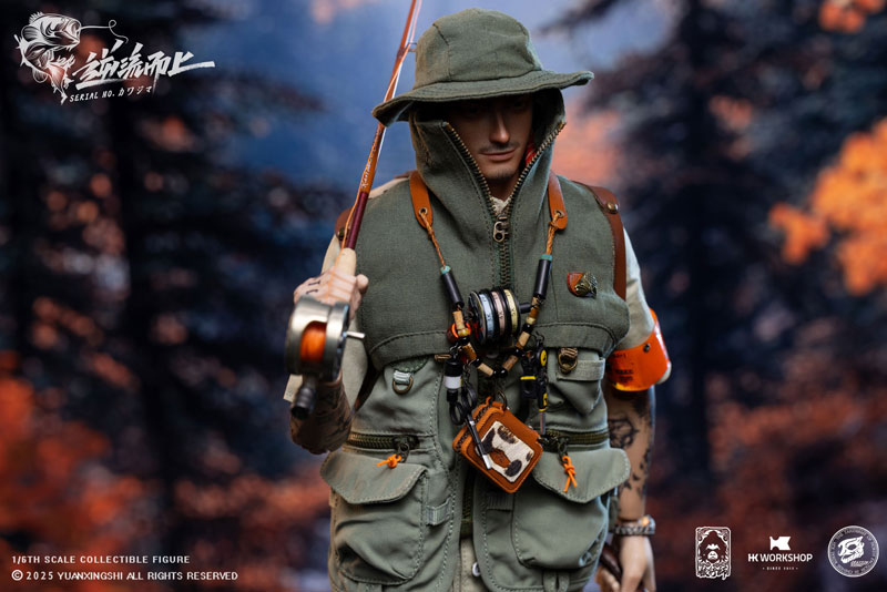 【特典】YUANXINGSHI×HK WORKSHOP×GRAYSON 聚潮(ジュ チャオ)シリーズ 遡行JC-010 川島 1/6スケール可動フィギュア