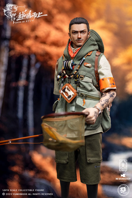 【特典】YUANXINGSHI×HK WORKSHOP×GRAYSON 聚潮(ジュ チャオ)シリーズ 遡行JC-010 川島 1/6スケール可動フィギュア