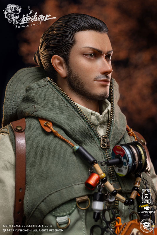 【特典】YUANXINGSHI×HK WORKSHOP×GRAYSON 聚潮(ジュ チャオ)シリーズ 遡行JC-010 川島 1/6スケール可動フィギュア