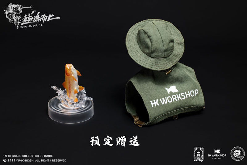 【特典】YUANXINGSHI×HK WORKSHOP×GRAYSON 聚潮(ジュ チャオ)シリーズ 遡行JC-010 川島 1/6スケール可動フィギュア
