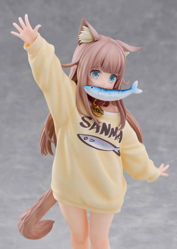【あみあみ限定版】うちのねこが女の子でかわいい 「きなこ」～あそんでVer.～ 1/6 完成品フィギュア