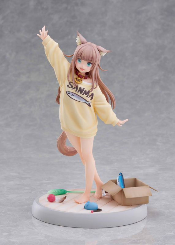 AmiAmi - きなこ おはようver. あみあみ限定版 うちのねこが女の子でかわいい 1/6 完成品 フィギュア GOLDENHEAD(ゴールデンヘッド) うちのねこが女の子でかわいい』1/6スケールフィギュア「きなこ