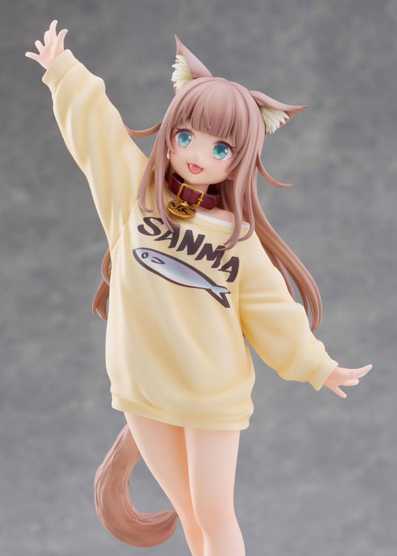 【あみあみ限定版】うちのねこが女の子でかわいい 「きなこ」～あそんでVer.～ 1/6 完成品フィギュア