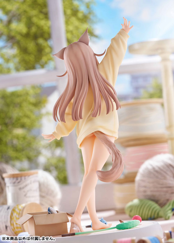 【あみあみ限定版】うちのねこが女の子でかわいい 「きなこ」～あそんでVer.～ 1/6 完成品フィギュア