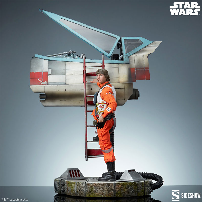 『スター・ウォーズ』プレミアム・フォーマット・フィギュア ルーク＆Xウイング(レッド5)