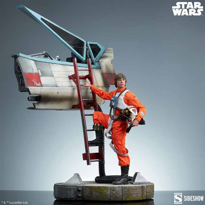 『スター・ウォーズ』プレミアム・フォーマット・フィギュア ルーク＆Xウイング(レッド5)