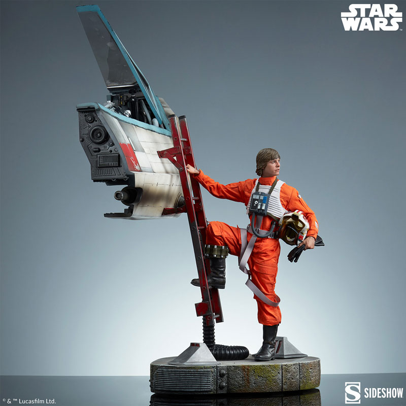 『スター・ウォーズ』プレミアム・フォーマット・フィギュア ルーク＆Xウイング(レッド5)