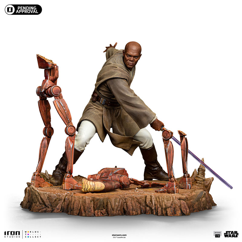 『スター・ウォーズ』アイアン・スタジオ スタチュー「アートスケール」1/10スケール メイス・ウィンドゥ