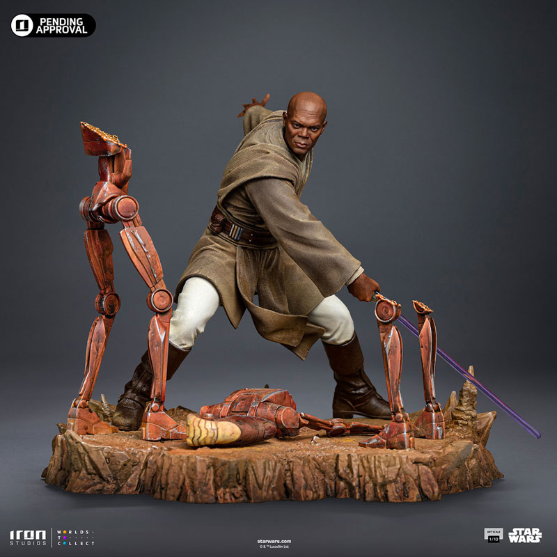 『スター・ウォーズ』アイアン・スタジオ スタチュー「アートスケール」1/10スケール メイス・ウィンドゥ