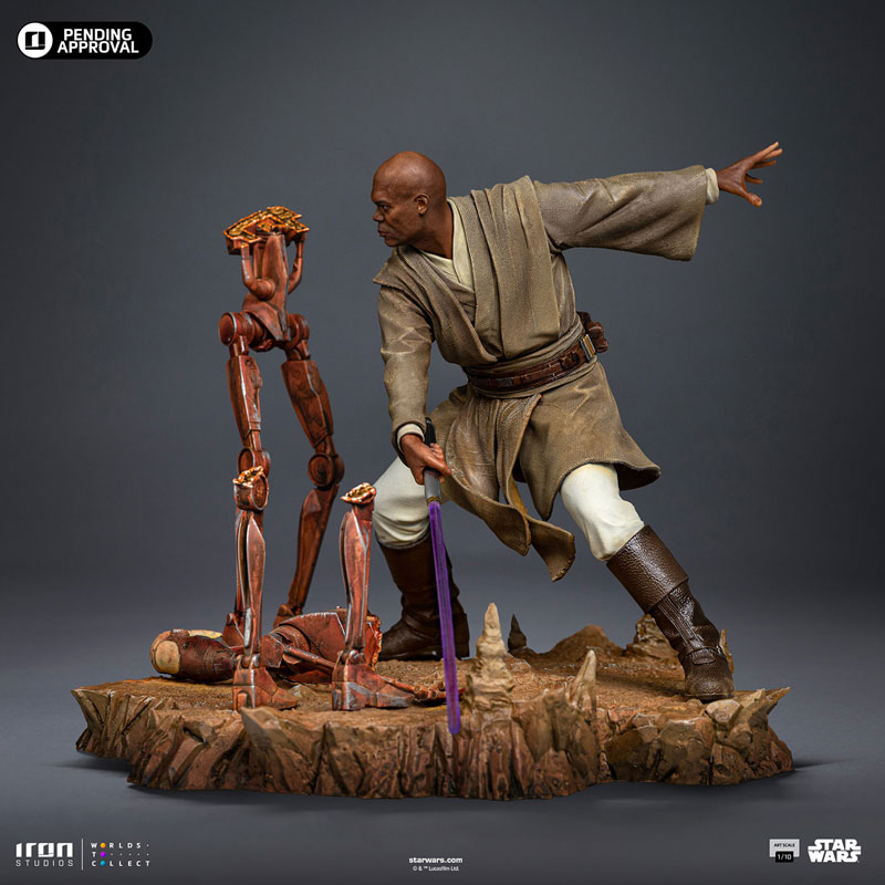 『スター・ウォーズ』アイアン・スタジオ スタチュー「アートスケール」1/10スケール メイス・ウィンドゥ