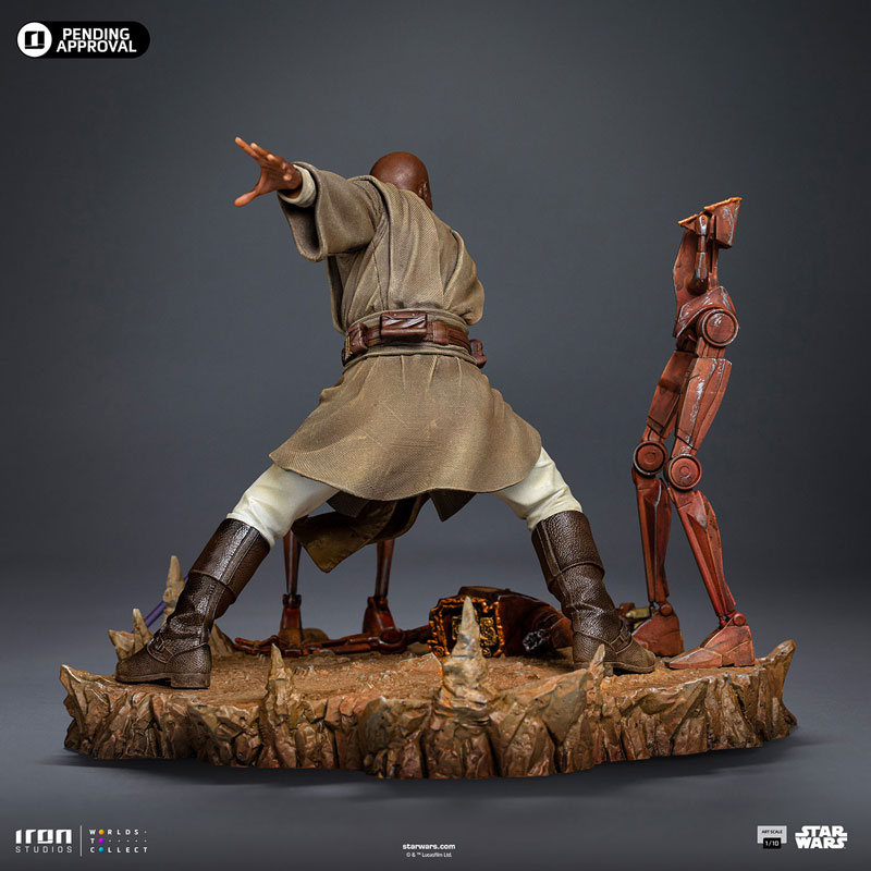『スター・ウォーズ』アイアン・スタジオ スタチュー「アートスケール」1/10スケール メイス・ウィンドゥ