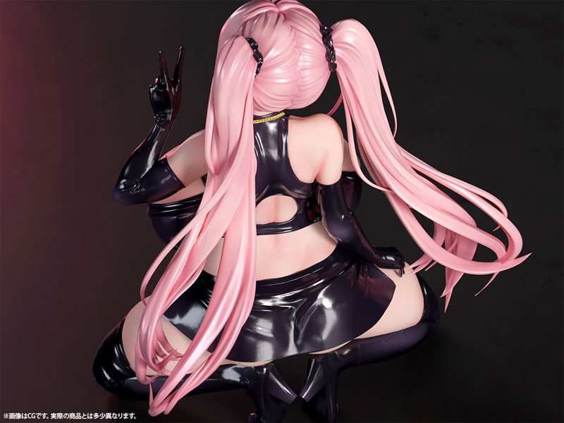 爆乳ラバードレス インカローズ 1/4 完成品フィギュア