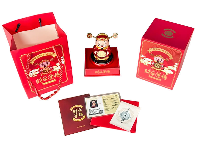 財運到来 財神様 完成品フィギュア