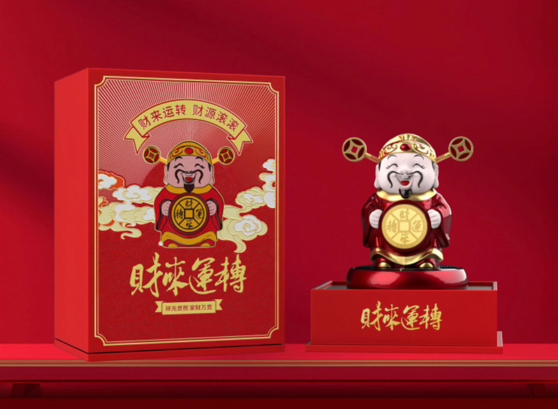 財運到来 財神様 完成品フィギュア