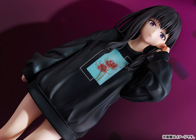 リコリス・リコイル 井ノ上たきな オーバーサイズトレーナーVer. 1/7 完成品フィギュア