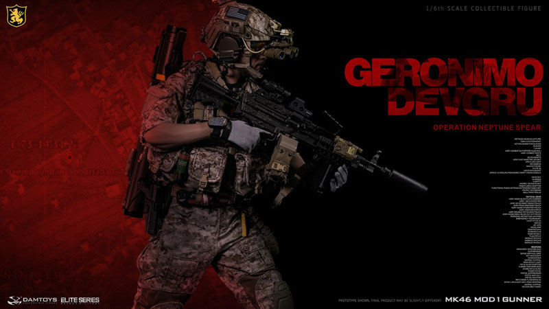 1/6 DEVGRU オペレーション・ネプチューン・スピア ジェロニモ MK46