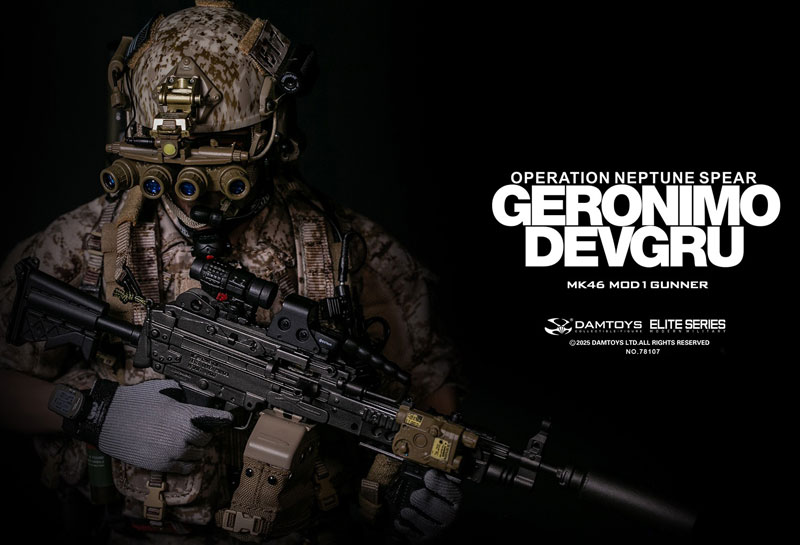DEVGRU ネプチューンスピア作戦 ジェロニモ DAMTOYS 1/6 DEVGRU ネプチューン・スピア作戦 ジェロニモ