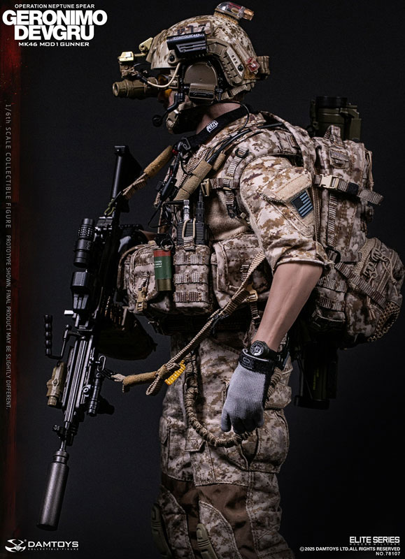 1/6 DEVGRU オペレーション・ネプチューン・スピア ジェロニモ MK46