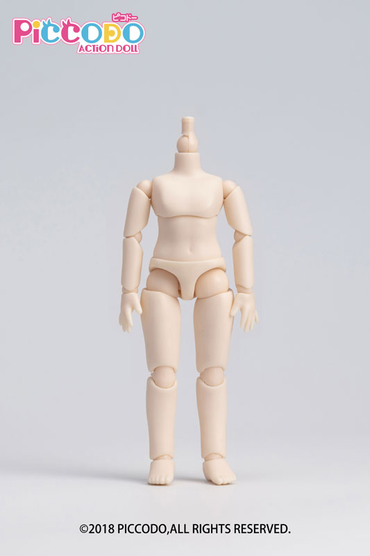PICCODO BODY11 デフォルメドールボディ PIC-D005D ドールホワイト