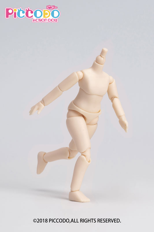PICCODO BODY11 デフォルメドールボディ PIC-D005D ドールホワイト
