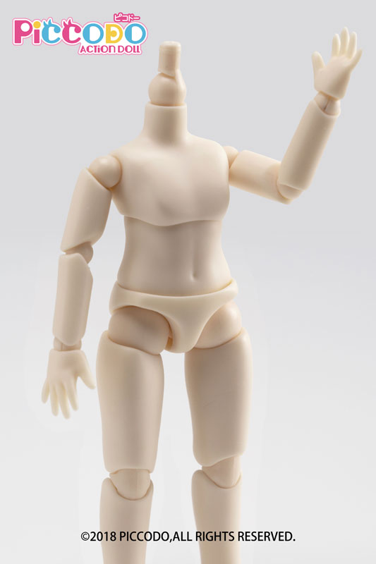 PICCODO BODY11 デフォルメドールボディ PIC-D005D ドールホワイト