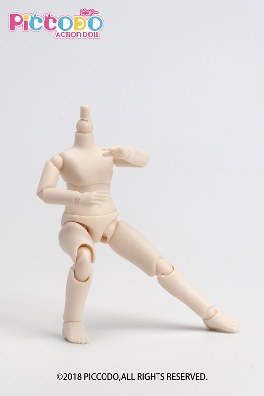 PICCODO BODY11 デフォルメドールボディ PIC-D005D ドールホワイト