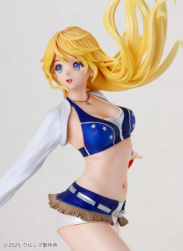 オリジナル やすみちゃんシリーズ No.252 ホリディ(チアリーダー) 成形色アイボリー 1/7 レジンキャストキット