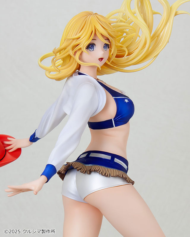 オリジナル やすみちゃんシリーズ No.252 ホリディ(チアリーダー) 成形色アイボリー 1/7 レジンキャストキット