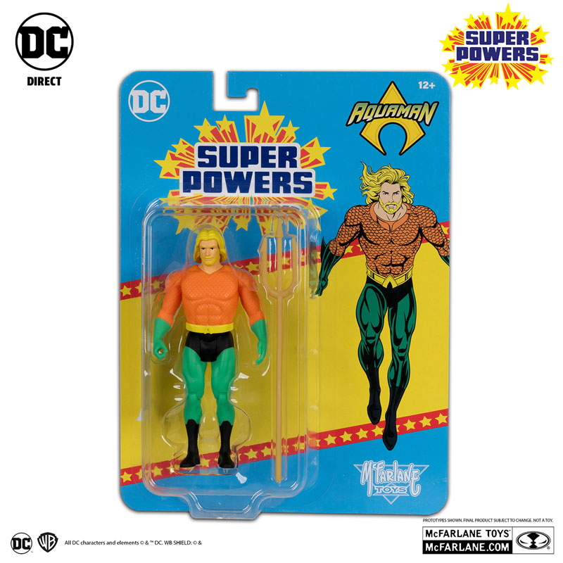『DC』DCダイレクト「DCスーパーパワーズ」4インチ・アクションフィギュア #49 アクアマン