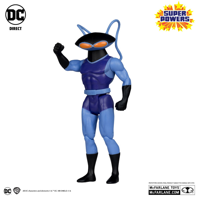 『DC』DCダイレクト「DCスーパーパワーズ」4インチ・アクションフィギュア #50 ブラックマンタ